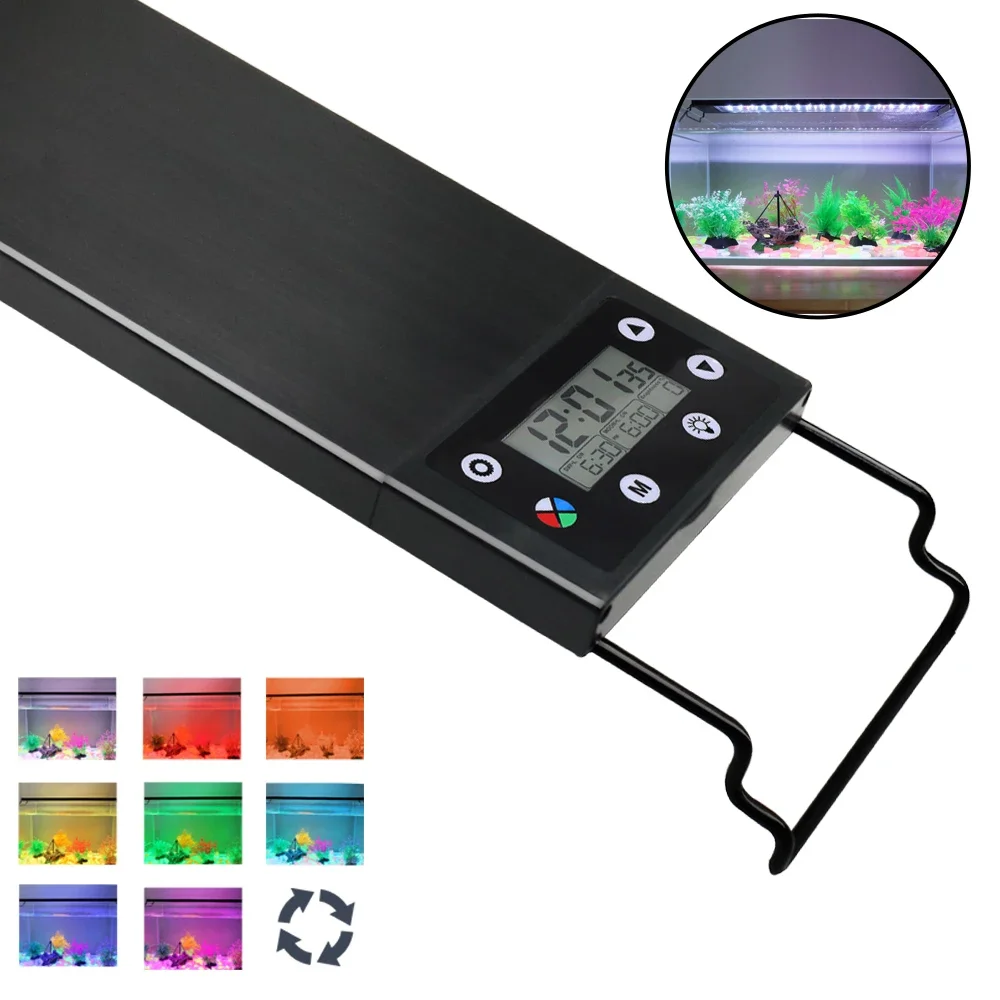 Aquarium Plant Iron - IP68 Waterproof Aquarium LED Light, Full
