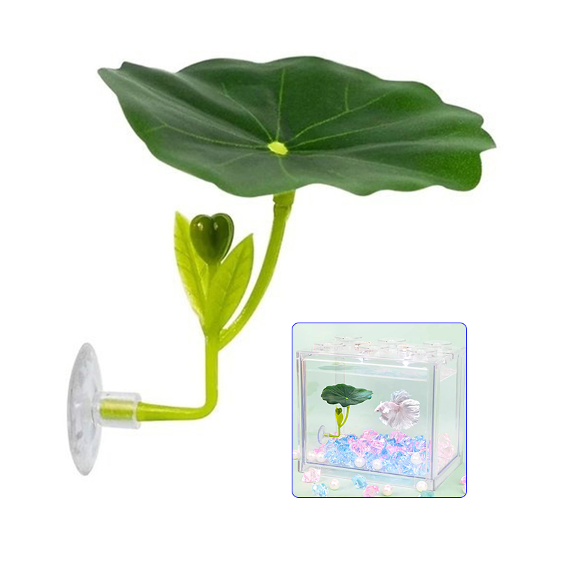 Planted Aquarium For Betta - 1Pc Green Leaf Hammock For Betta