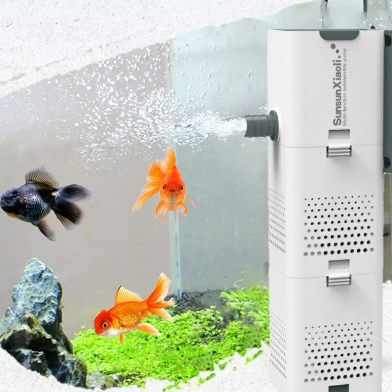 Aquarium Plant Iron - 3 In 1 Aquarium Filter Pump