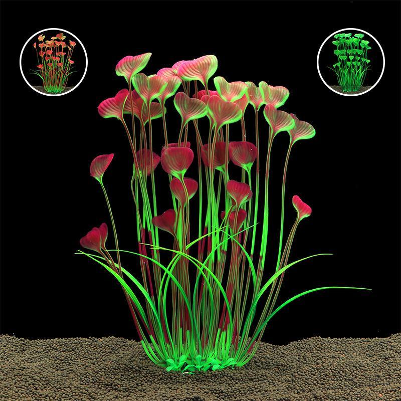 Planted Aquarium For Betta - Artificial Aquarium Plants Lifelike Vivid Design