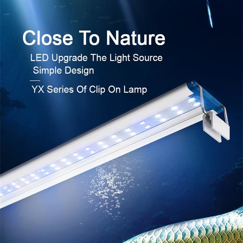 Aquarium Plant Iron - Extensible Waterproof Clip on Lamp For
