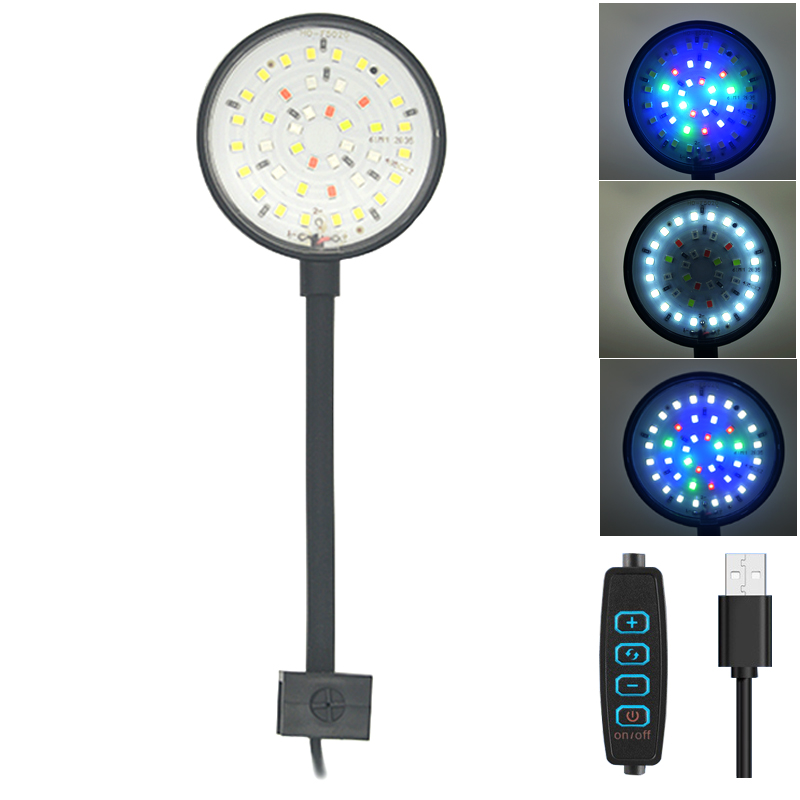 USB Aquarium LED Lamp Fish Tan - Aquarium Plant Design recension och pris