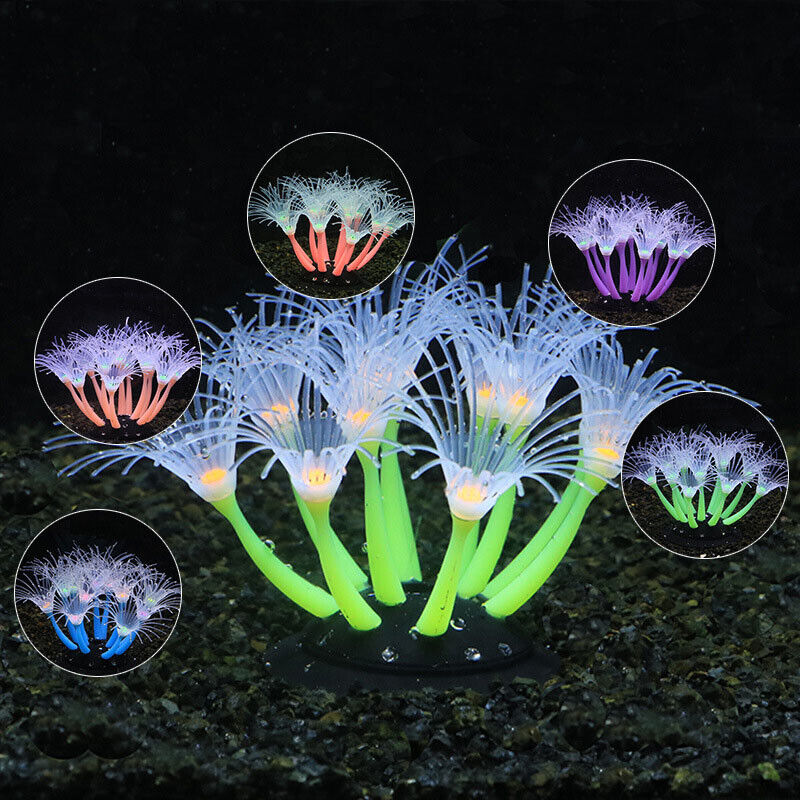 Silicone Glowing Landscape Art - Aquarium Plant Design recension och pris