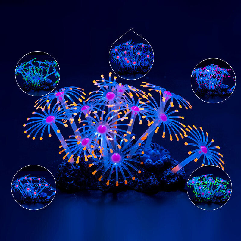 Silicone Glowing Landscape Art - Aquarium Plant Design recension och pris