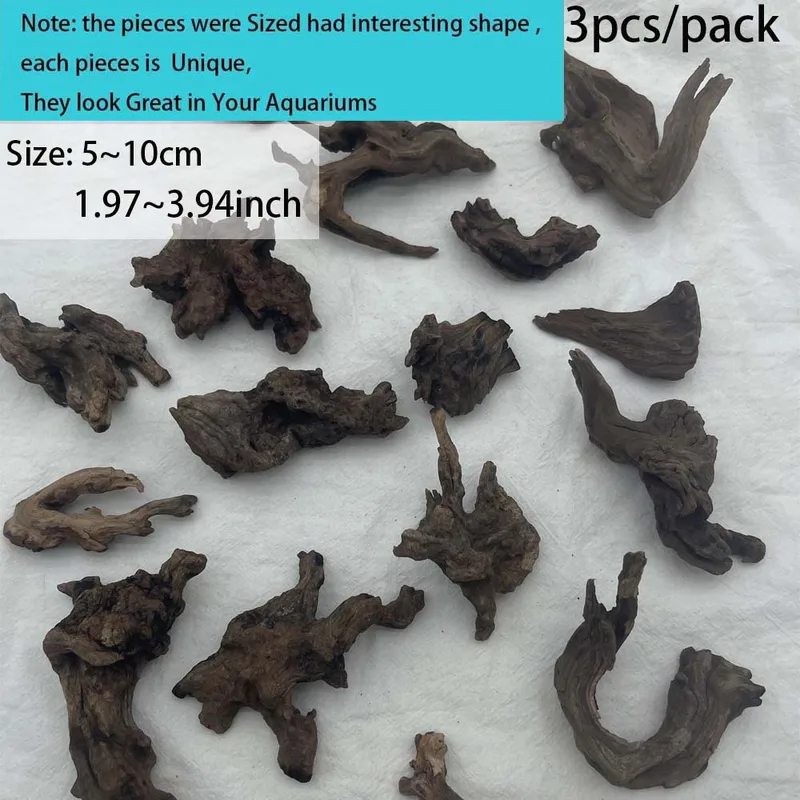 Natural Driftwood for Aquarium - Aquarium Plant Root Tabs recension och pris