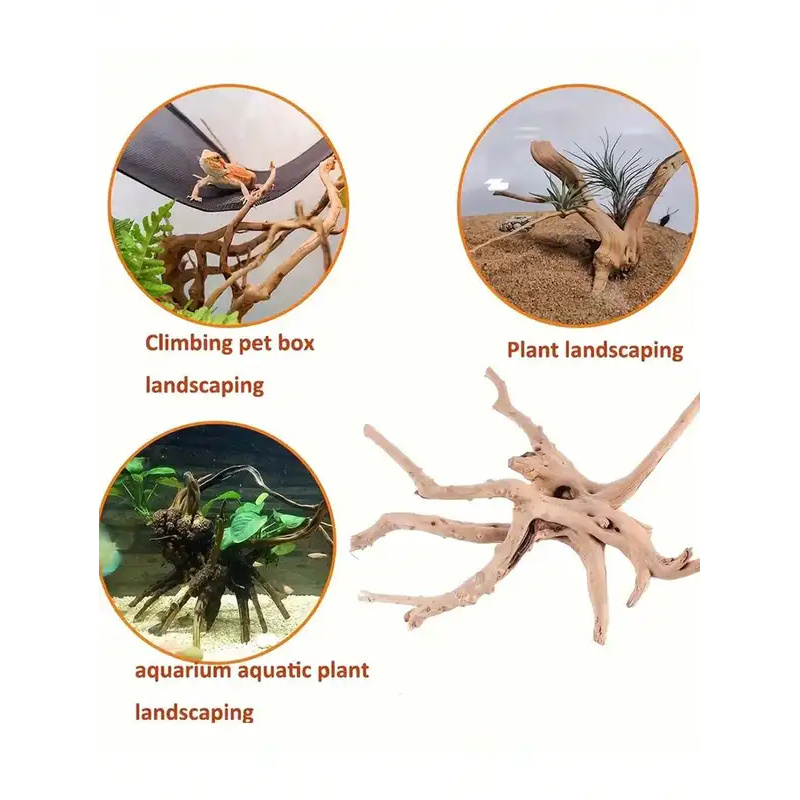 Natural Driftwood for Aquarium - Aquarium Plant Root Tabs recension och pris