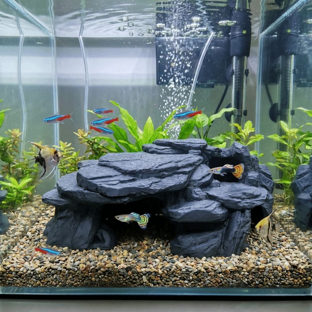 3D Printing Fish Tank Rockery  - Aquarium Plant Root Tabs recension och pris
