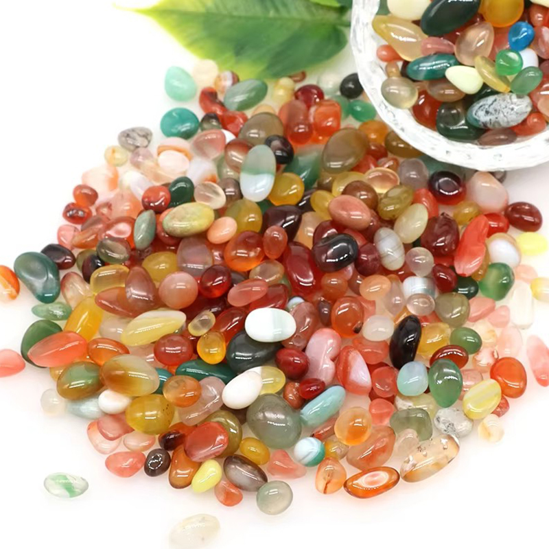 100~500g Colorful Pebbles for  - Planted Aquarium Air Stone recension och pris