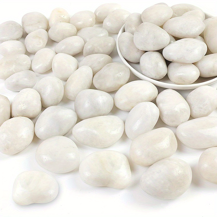400g White Polished Natural Ri - Aquarium Sand White recension och pris