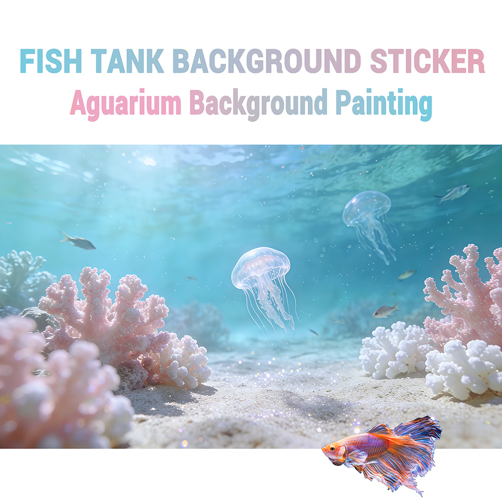 White sand beach and pink cora - Aquarium Sand White recension och pris