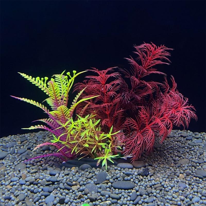 Artificial Aquarium Decoration - Planted Aquarium Best Fish recension och pris