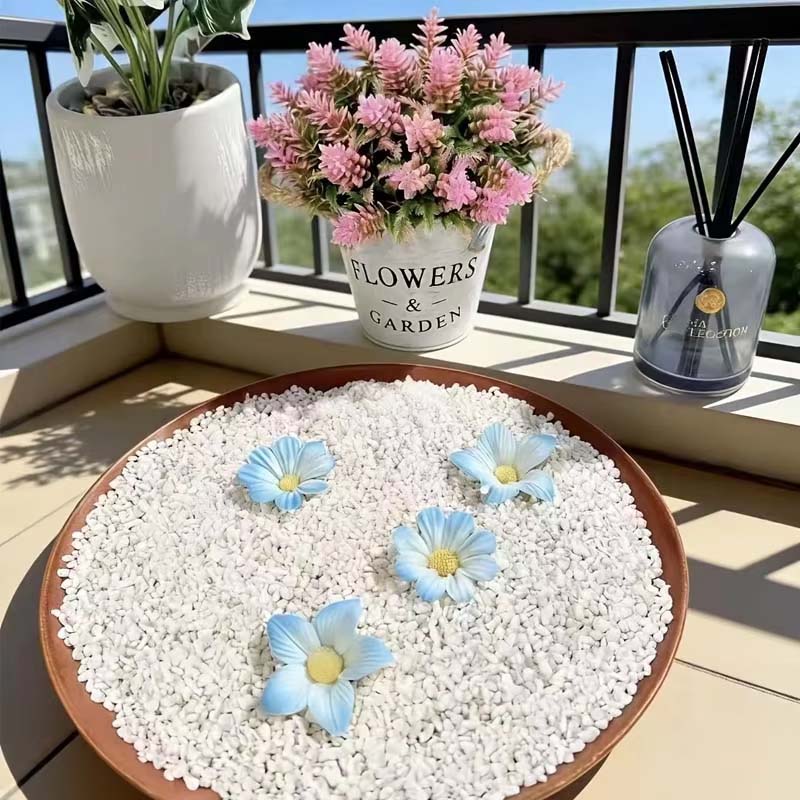White Decorative Stones 100/20 - Aquarium Sand White recension och pris