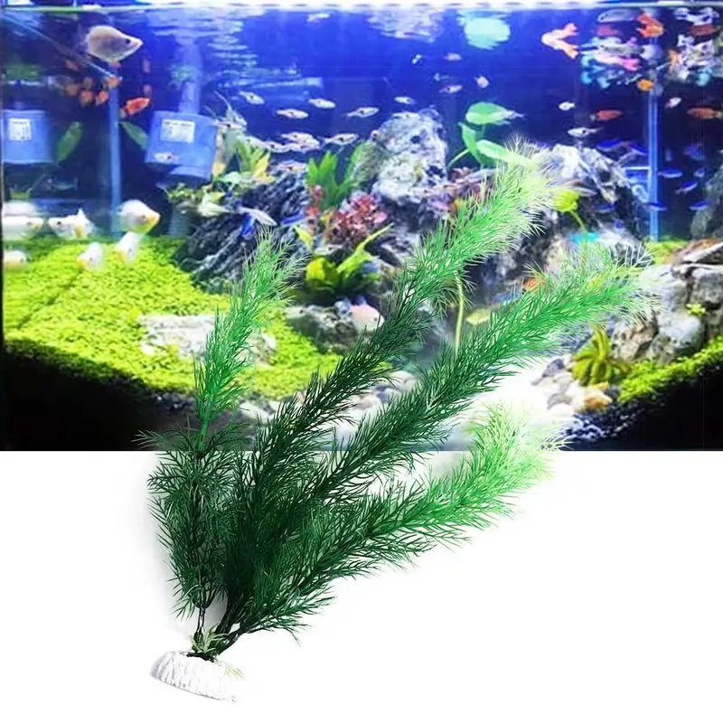 Artificial Aquarium Decor Plan - Aquarium Plant Design recension och pris