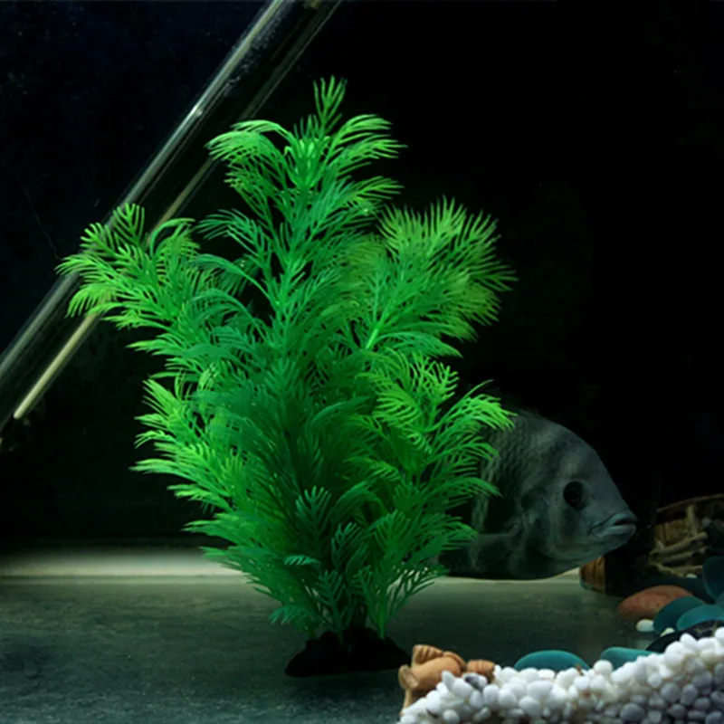 Artificial Aquarium Decor Plan - Aquarium Plant Design recension och pris