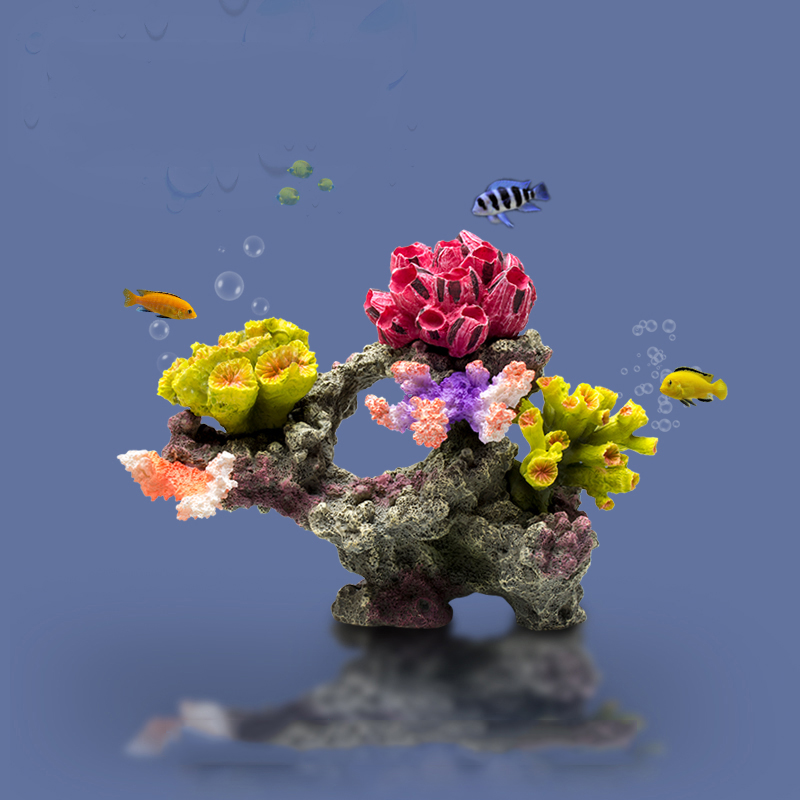 Betta Fishbowl Ornaments Large - Planted Aquarium For Betta recension och pris