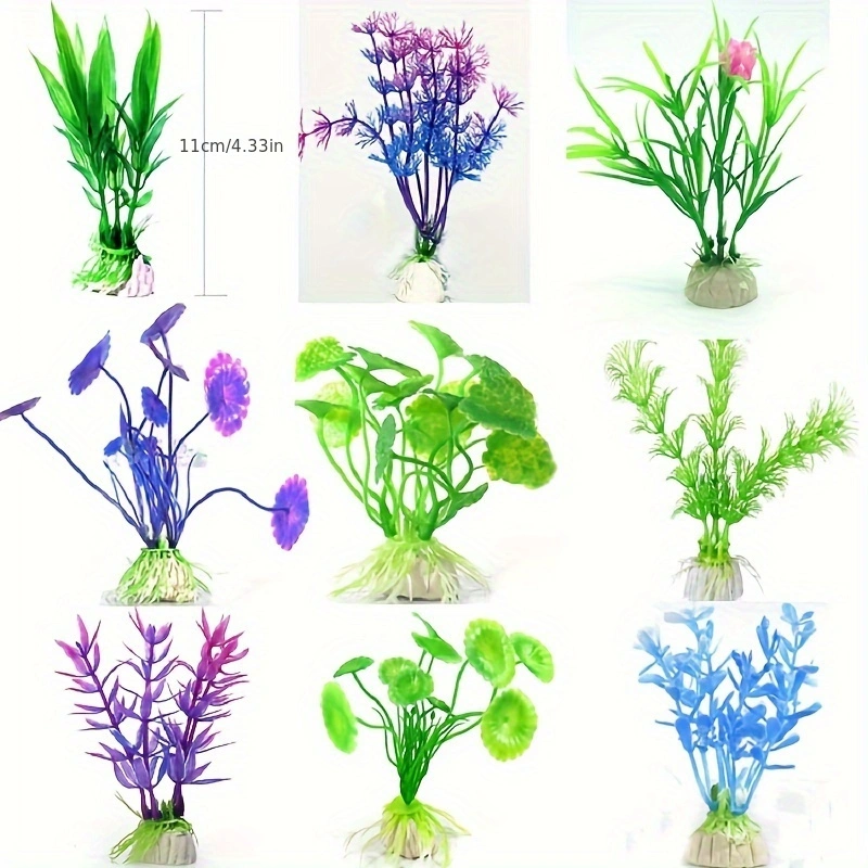 Artificial Underwater Plastic  - Aquarium Plant Design recension och pris