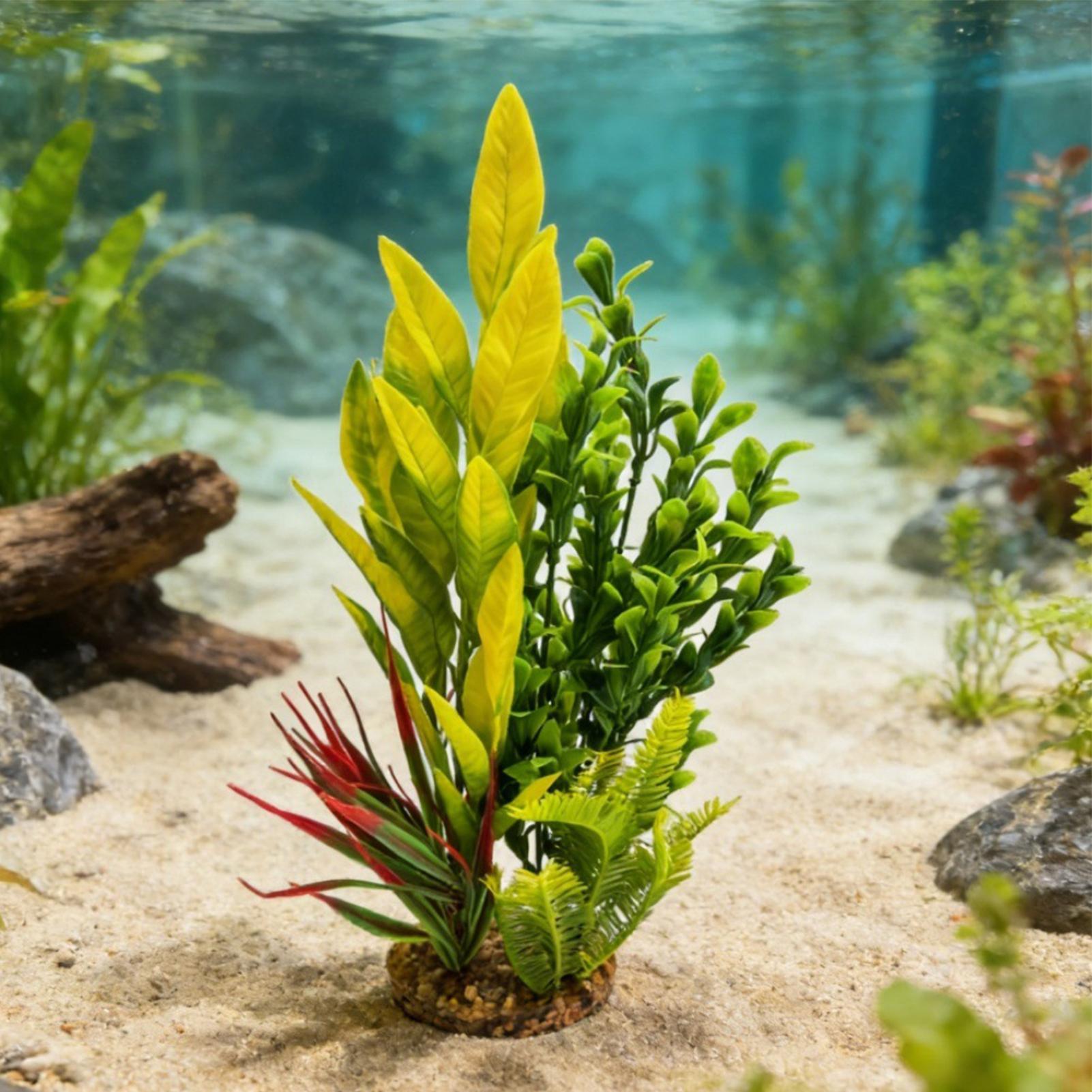 Aquarium Plants Artificial Shr - Planted Aquarium For Betta recension och pris