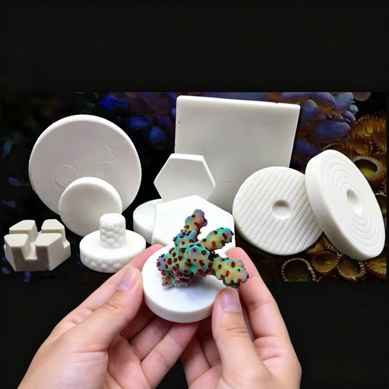 SPS Ceramic Coral Frag Plugs B - Aquarium Plant Design recension och pris