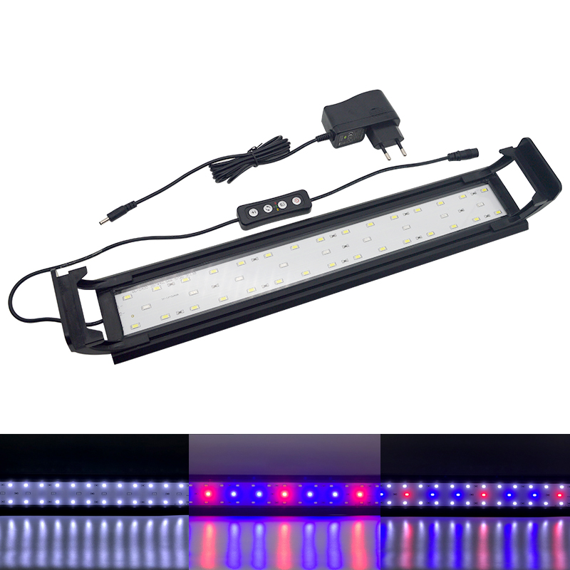 Aquarium LED Light for 16-64CM - Aquarium Plant Iron recension och pris