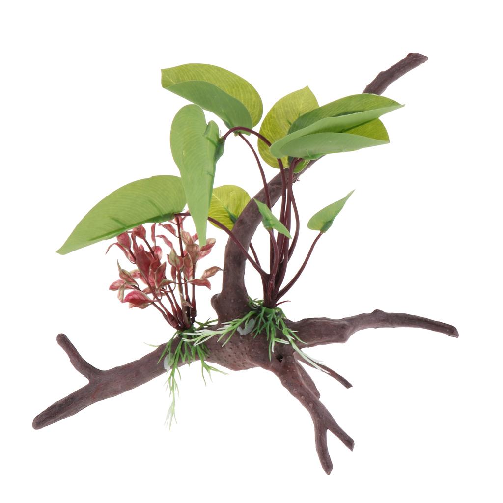 Reptile Terrarium Plant Artifi - Aquarium Plant Vine recension och pris