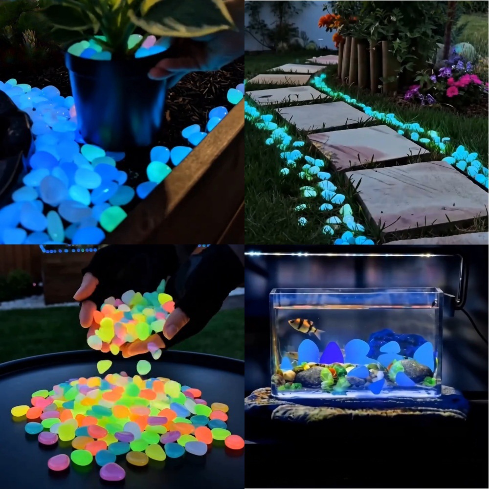 Colorful Glow In The Dark Lumi - Aquarium Planted recension och pris