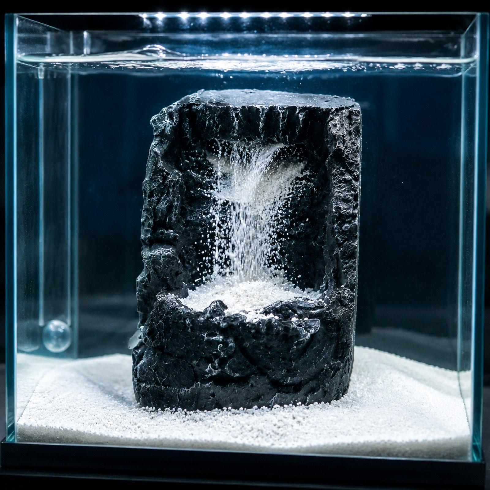 Aquarium Mountain View Stone a - Aquarium Sand White recension och pris
