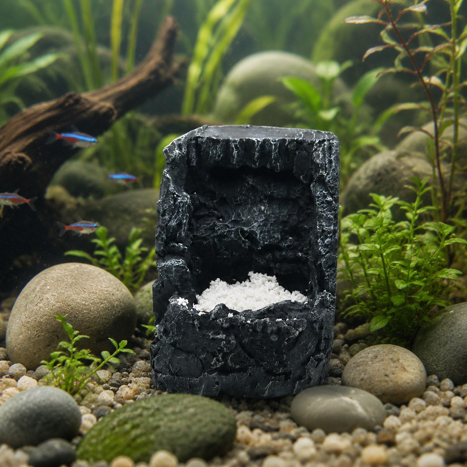 Aquarium Mountain View Stone a - Aquarium Sand White recension och pris