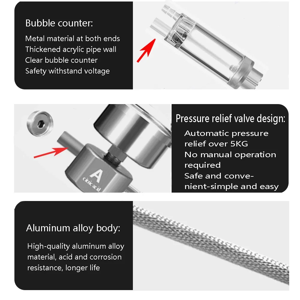 Aquarium DIY CO2 Reactor Gener - Planted Aquarium Tank Kit recension och pris