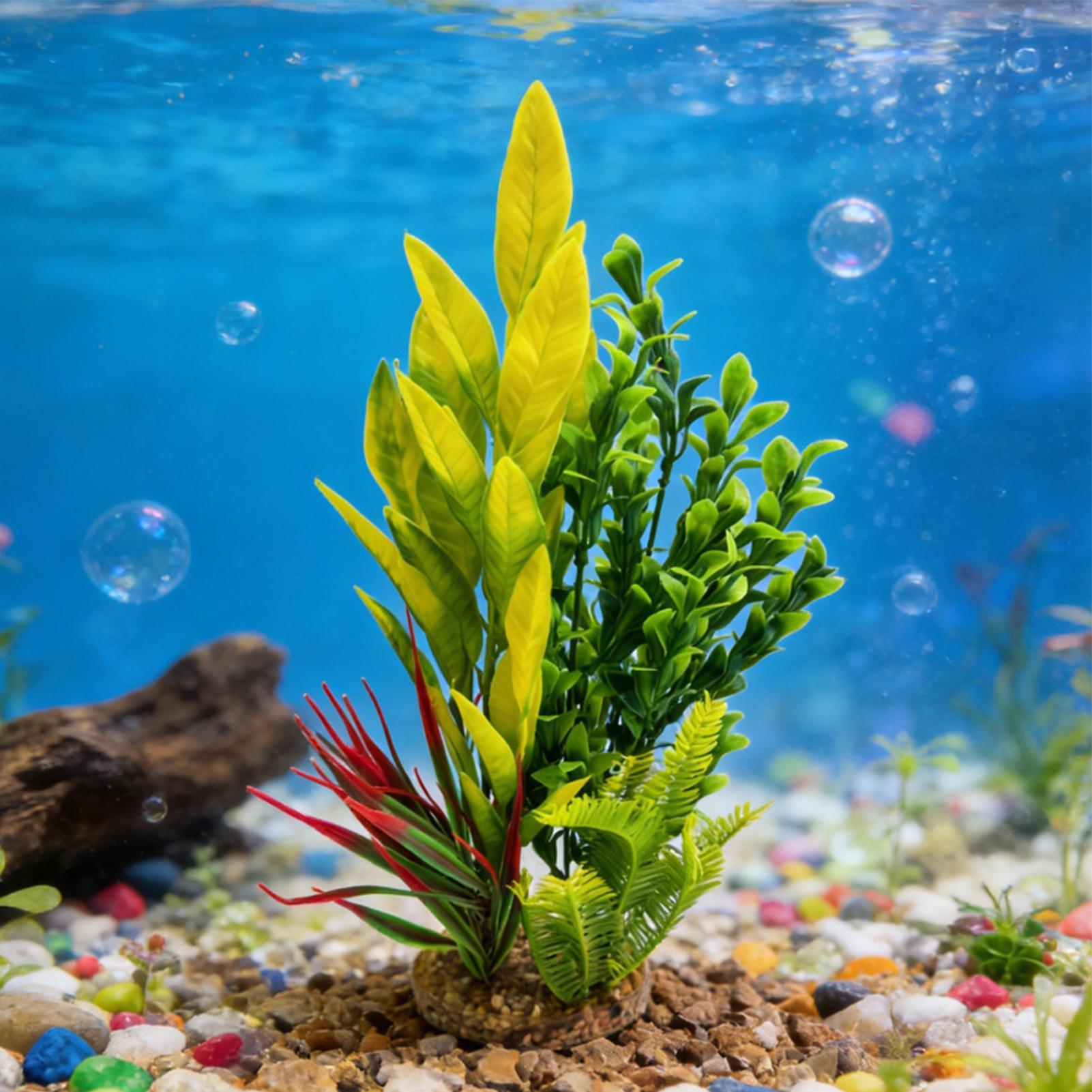 Artificial Aquarium Plants Shr - Planted Aquarium For Betta recension och pris
