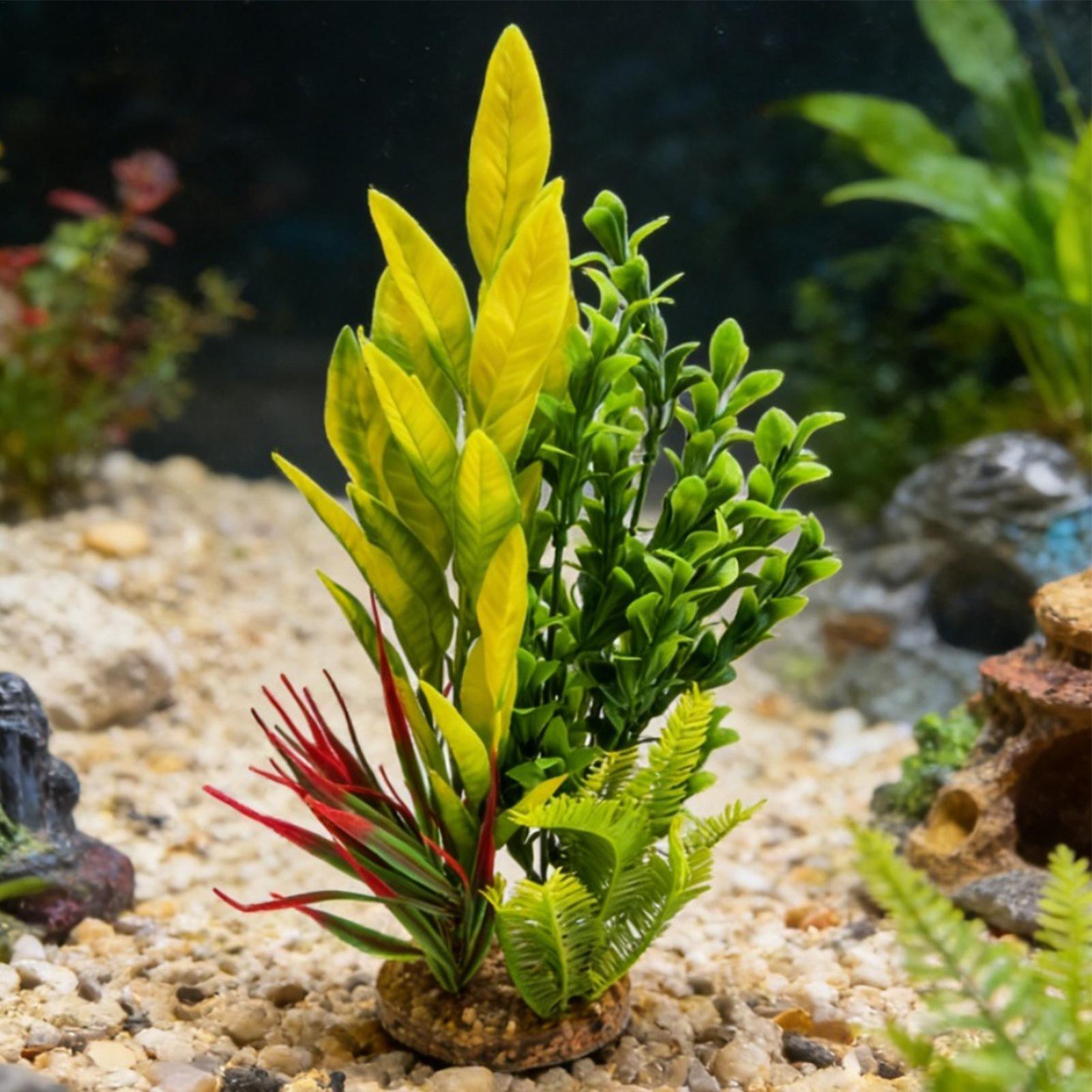Artificial Aquarium Plants Shr - Planted Aquarium For Betta recension och pris