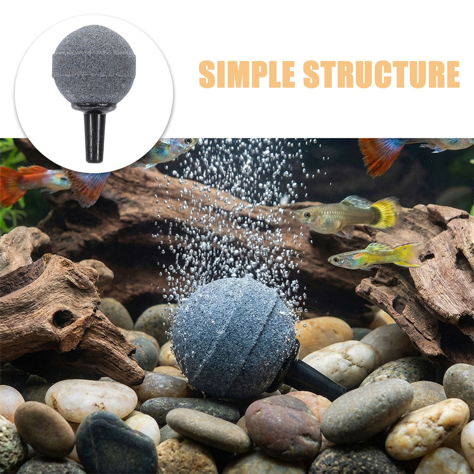 12pcs Aquarium Air Stone Bubbl - Planted Aquarium Air Stone recension och pris