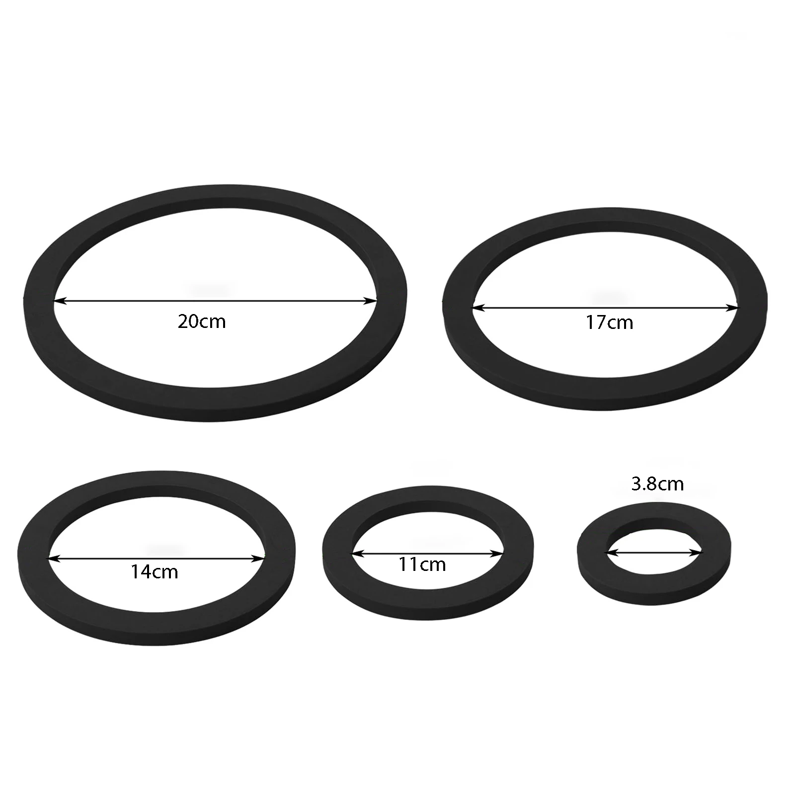 5Pcs EVA Fish Feeding Ring Aqu - Aquarium Plant recension och pris