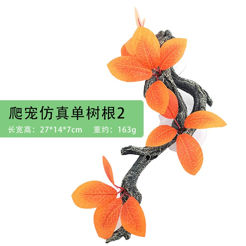 Artificial Reptile Terrarium P - Aquarium Plant Vine recension och pris