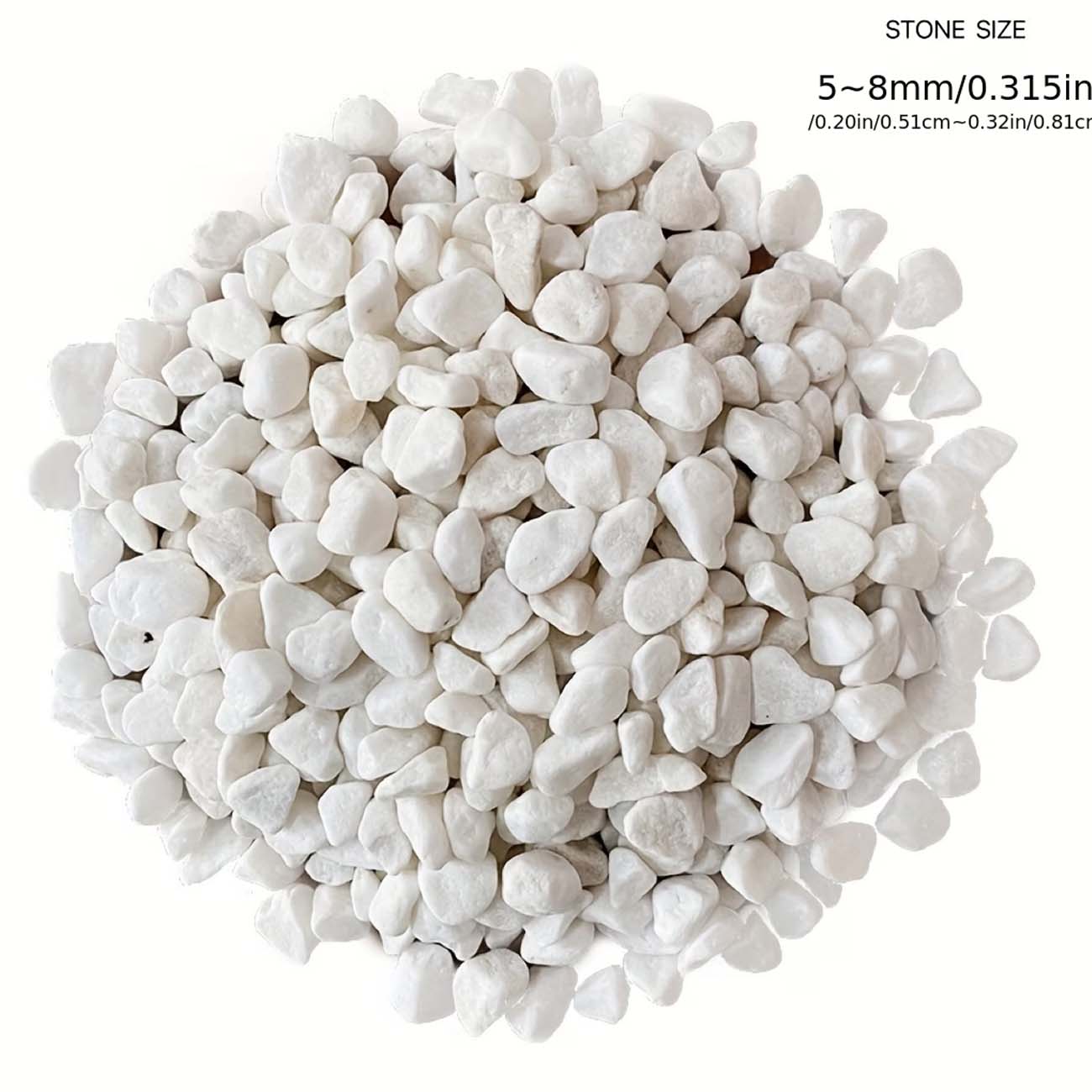 100/200G White Decorative Ston - Aquarium Sand White recension och pris