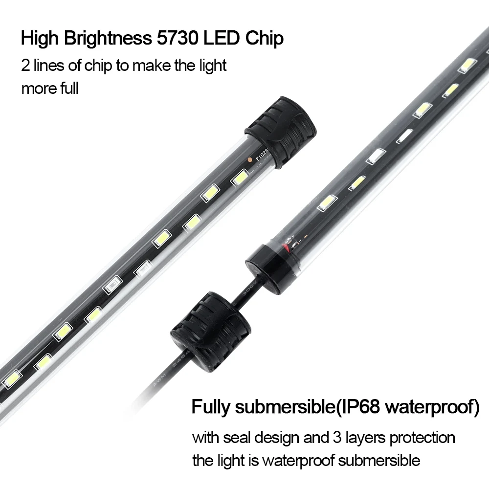 58CM  Aquarium Light LED Plant - Aquarium Plant Iron recension och pris