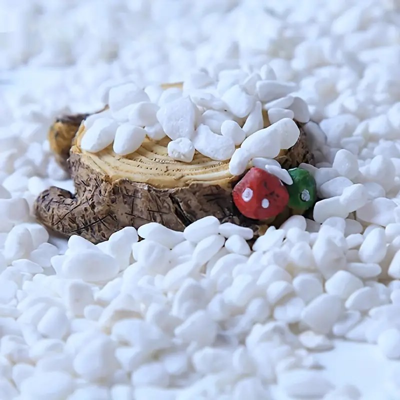 500g/1.1LB Decorative White Pe - Aquarium Sand White recension och pris
