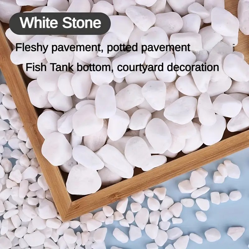 500g/1.1LB Decorative White Pe - Aquarium Sand White recension och pris