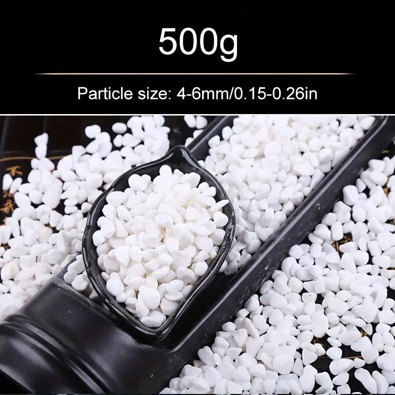 500g/1.1LB Decorative White Pe - Aquarium Sand White recension och pris