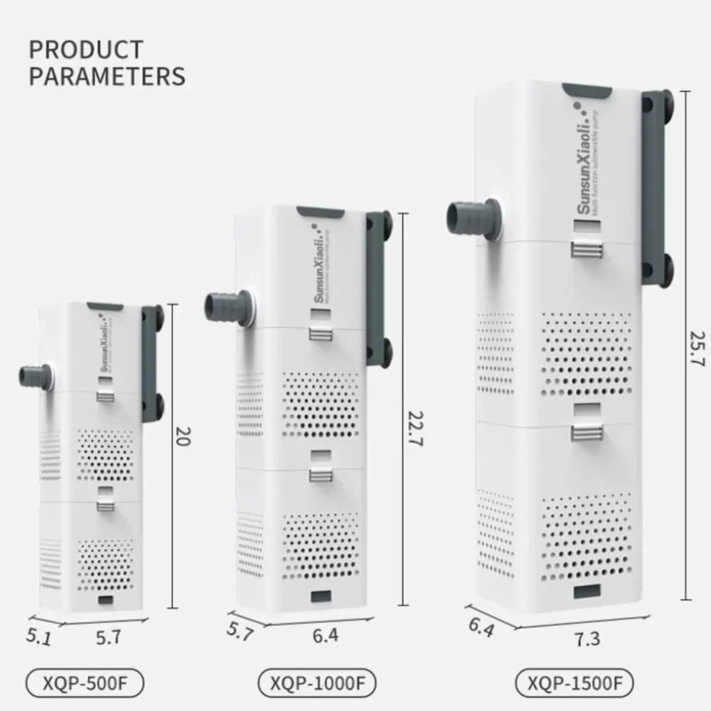 3 In 1 Aquarium Filter Pump Aq - Aquarium Plant Iron recension och pris