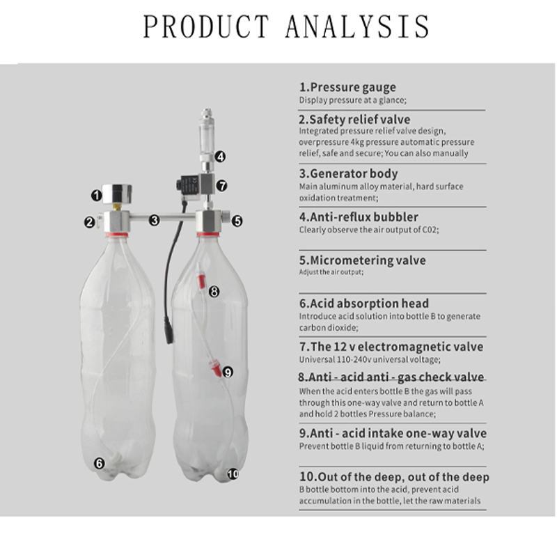 Aquarium CO2 Regulator System  - Planted Aquarium Tank Kit recension och pris