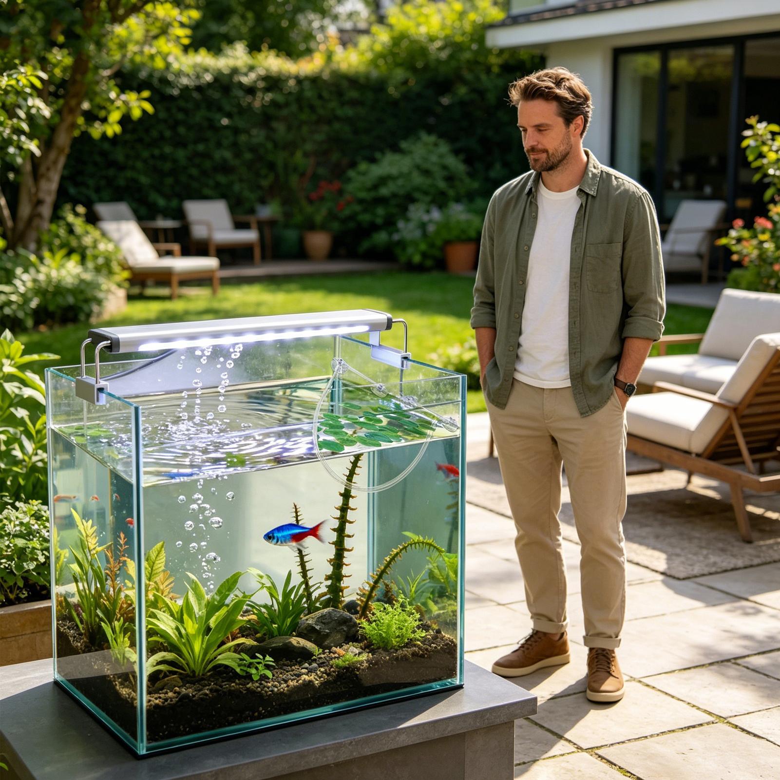 Aquarium Floating Plant Barrie - Planted Aquarium Tank Kit recension och pris